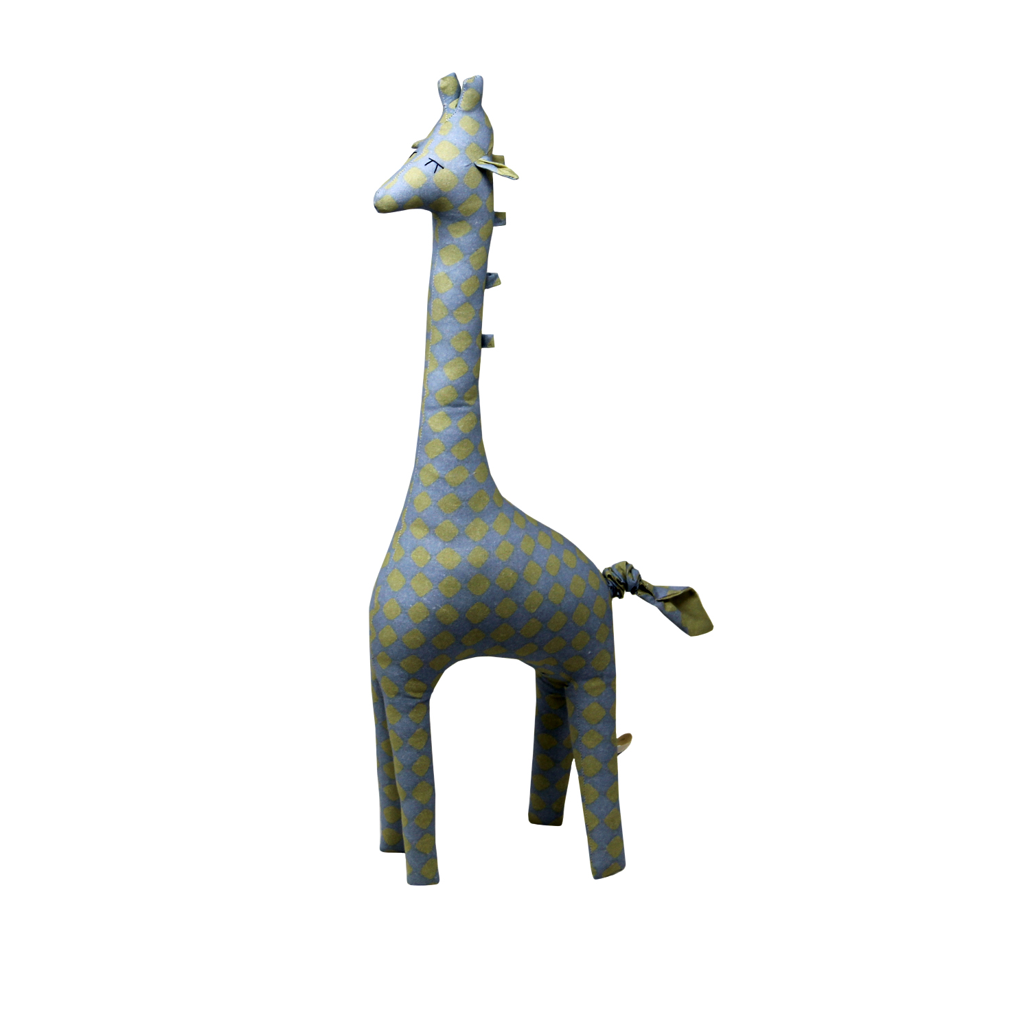 Musical Pull-string toy Giraffe Checked