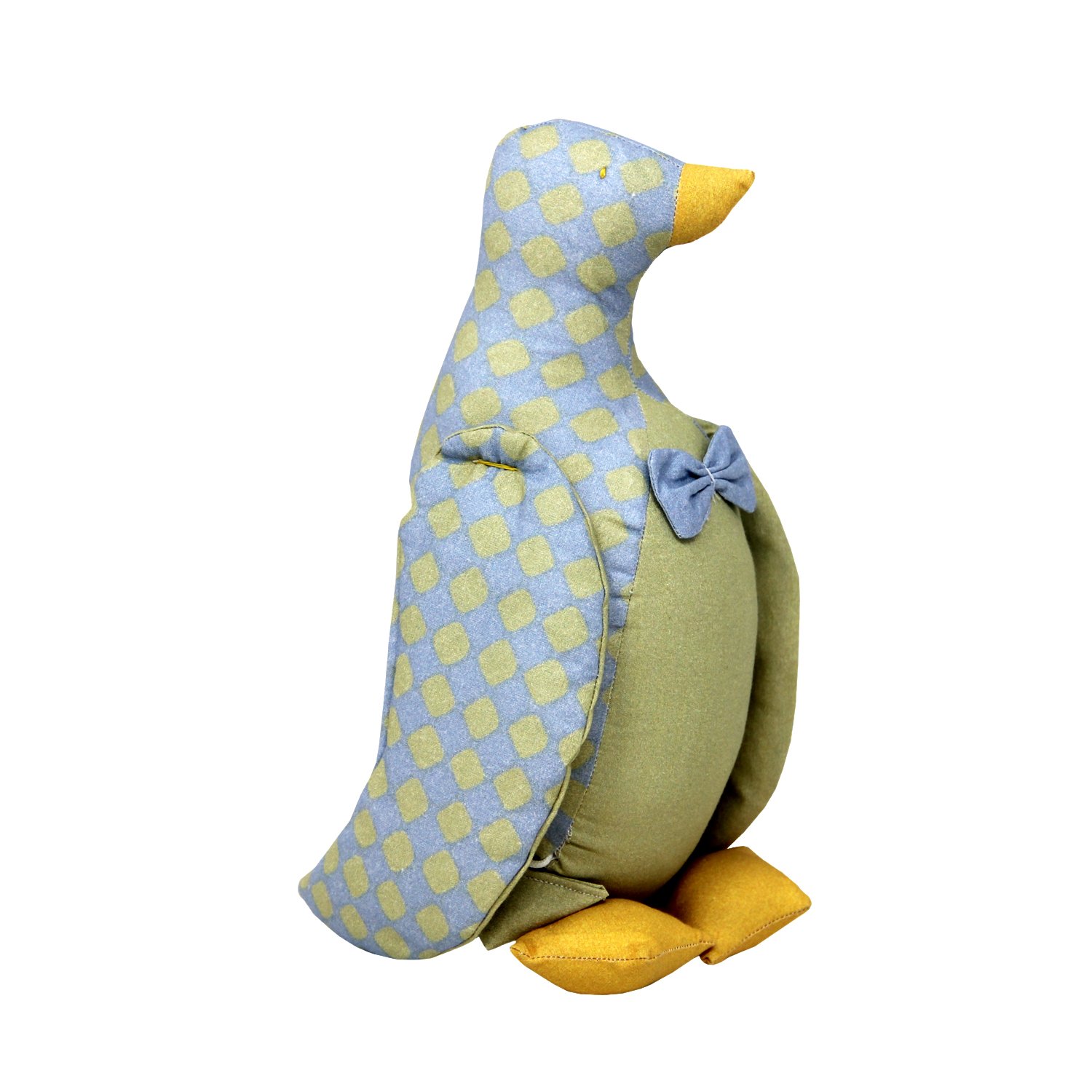 Musical Pull-string toy Penguin Checked