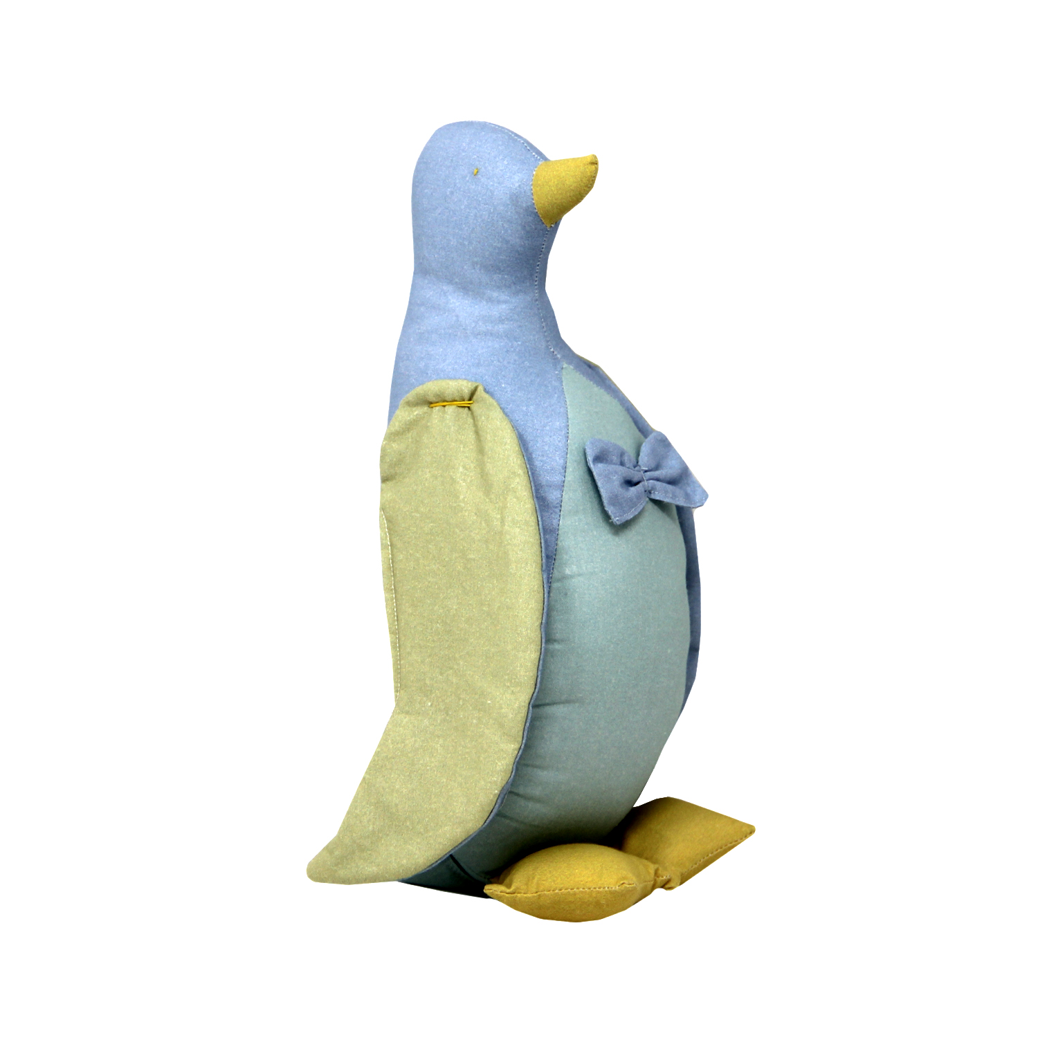 Musical Pull-string toy Penguin Sky blue